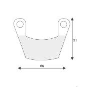 Pads DYNAMIC, WT9, Eurostar