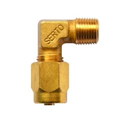 Brass fitting 90 1/8 x 6.35mm