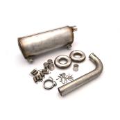 Exhaust kit 912 stainless 100HP