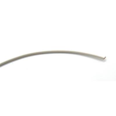 White electrical wire 0.75 mm² - m